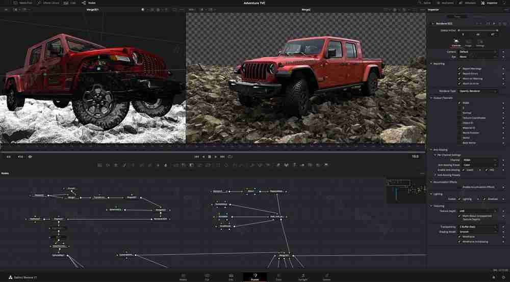 DaVinci Fusion Studio For Mac v18.0.1 build 5 创建视觉效果/VR/3D和动态图形软件